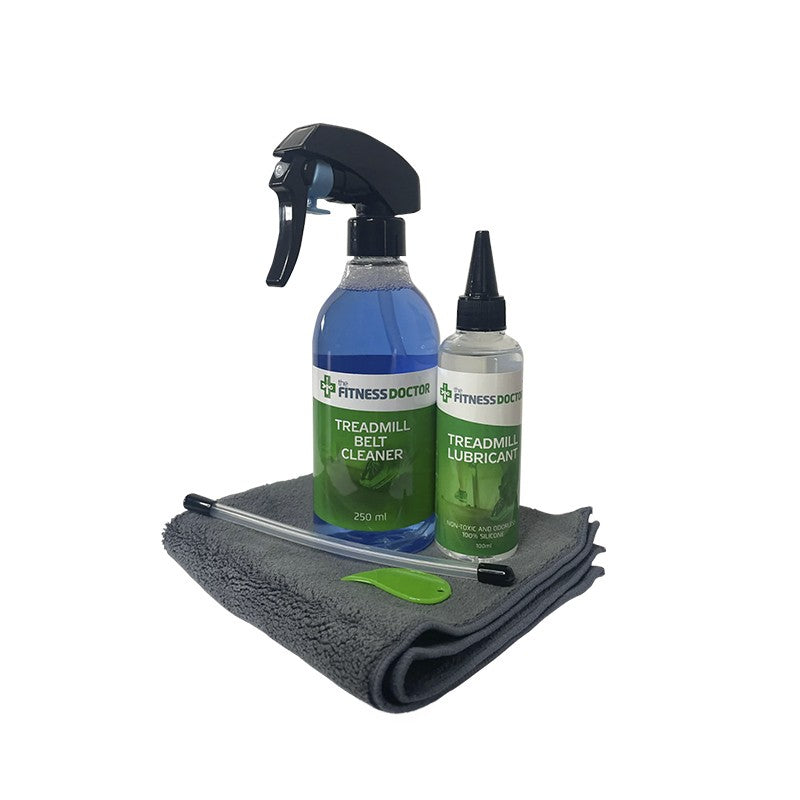 Premium Gold Treadmill Maintenance Kit - Belt Lubricant & Cleaning Supplies for Home Gym Equipment - Perfect for Treadmill Care & Performance Enhancement