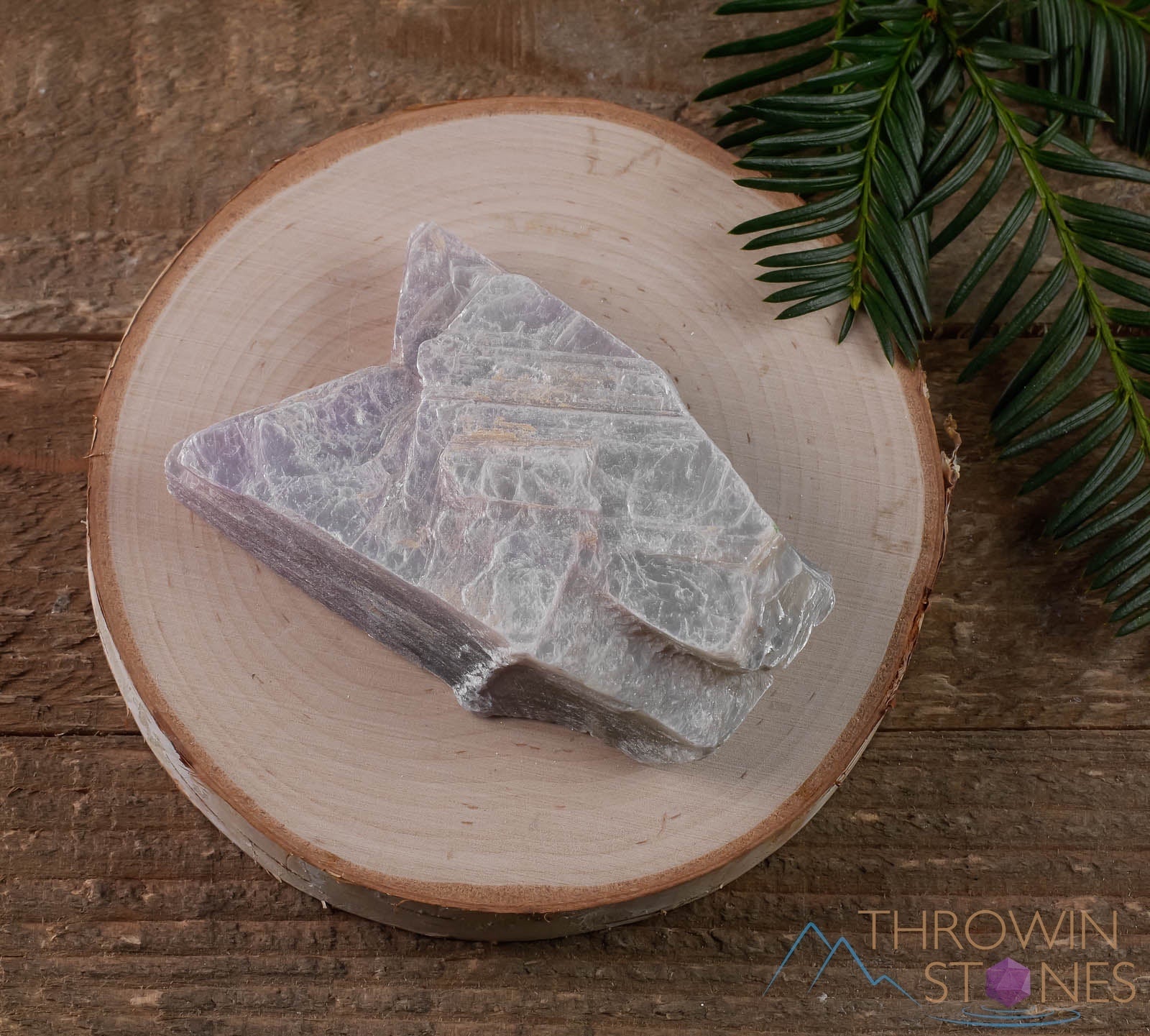 Natural Raw Lepidolite Crystal - Healing Stone for Anxiety Relief, Metaphysical Home Decor, Raw Rocks & Minerals Collection | Perfect for Meditation, Reiki, and Spiritual Healing