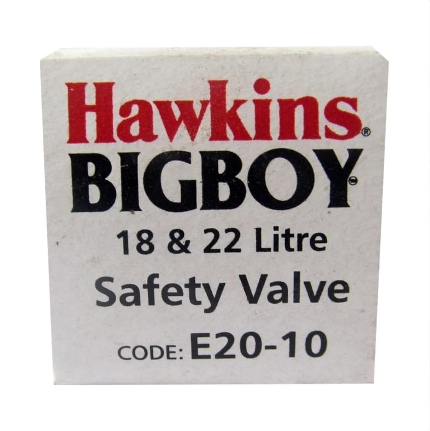 Hawkins BigBoy 18L & 22L Pressure Cooker Replacement Safety Valve - Black - Compatible with Hawkins Pressure Cookers - Perfect for Home Cooking & Canning