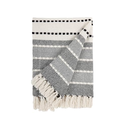 Plush Stripes Black