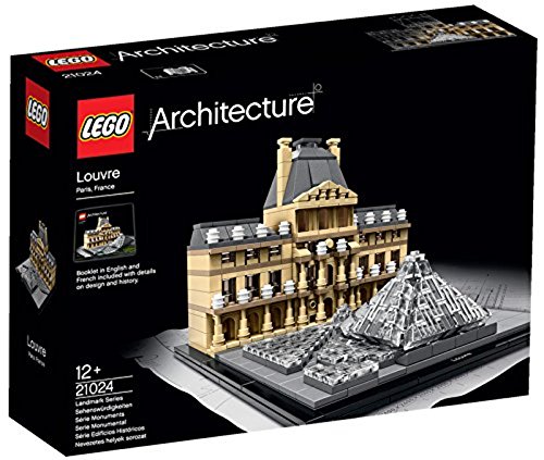 LEGO Architecture Louvre Building Set - 1,900+ Pieces, Collectible Model Kit for Adults & Teens - Perfect for Home Decor, Office Display & Gift Giving