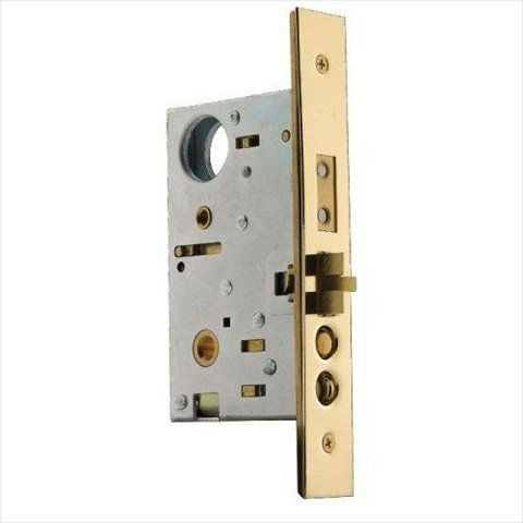 Baldwin 6321003R Estate Mortise Lock Body with Strike Plate - Premium Door Lock for Home Security & Privacy - Perfect for Bedrooms, Bathrooms & Interior Doors