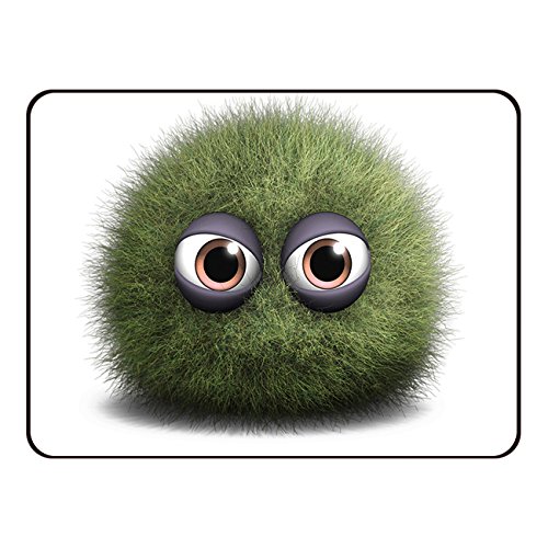Premium Green Dust Design Neoprene Mouse Pad - Non-Slip, Waterproof Desk Mat for Gaming & Office Work (Home & Office Use)