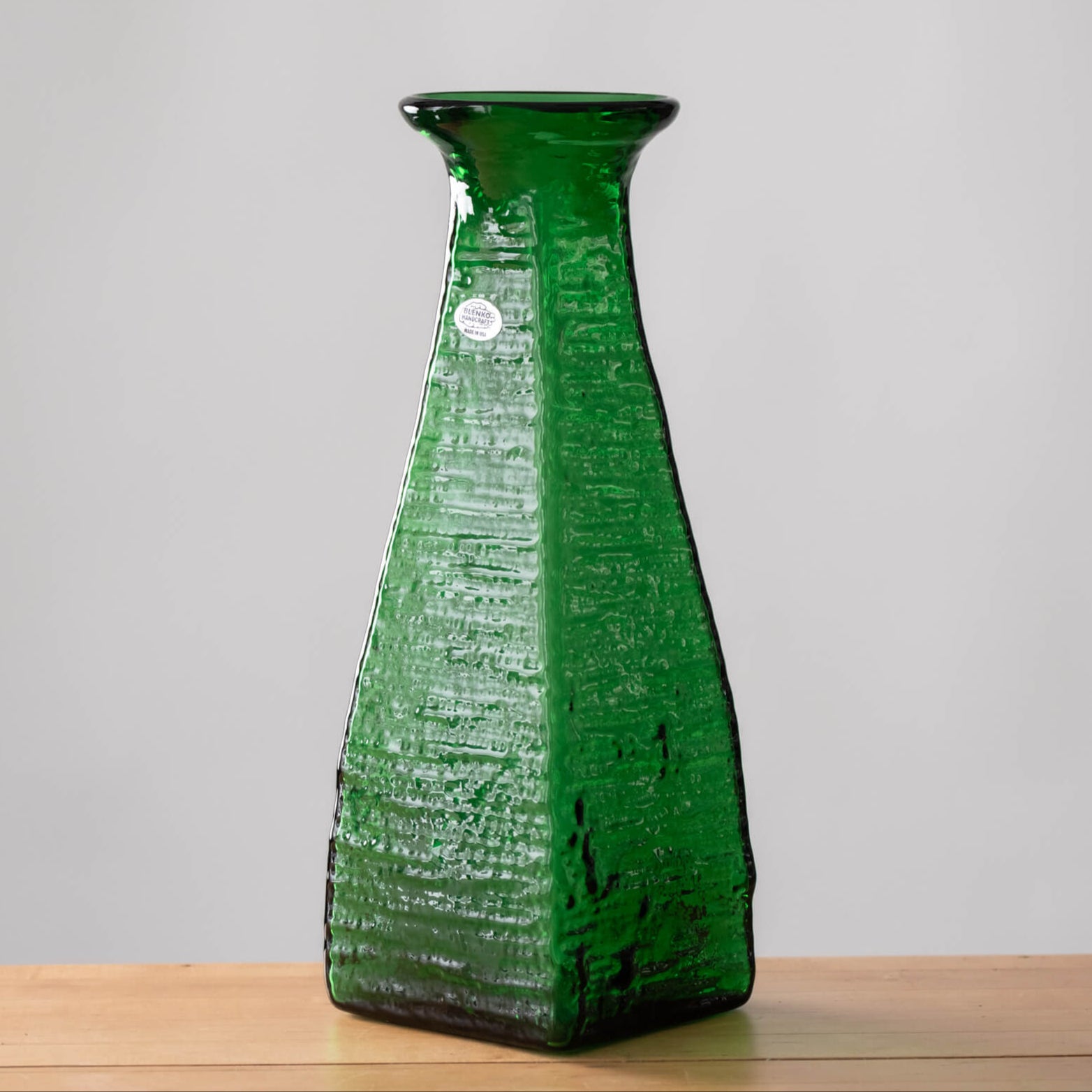 2134 Strata Vase - Modern Geometric Ceramic Flower Vase for Home Decor, Wedding Centerpieces & Office Desk Decorations