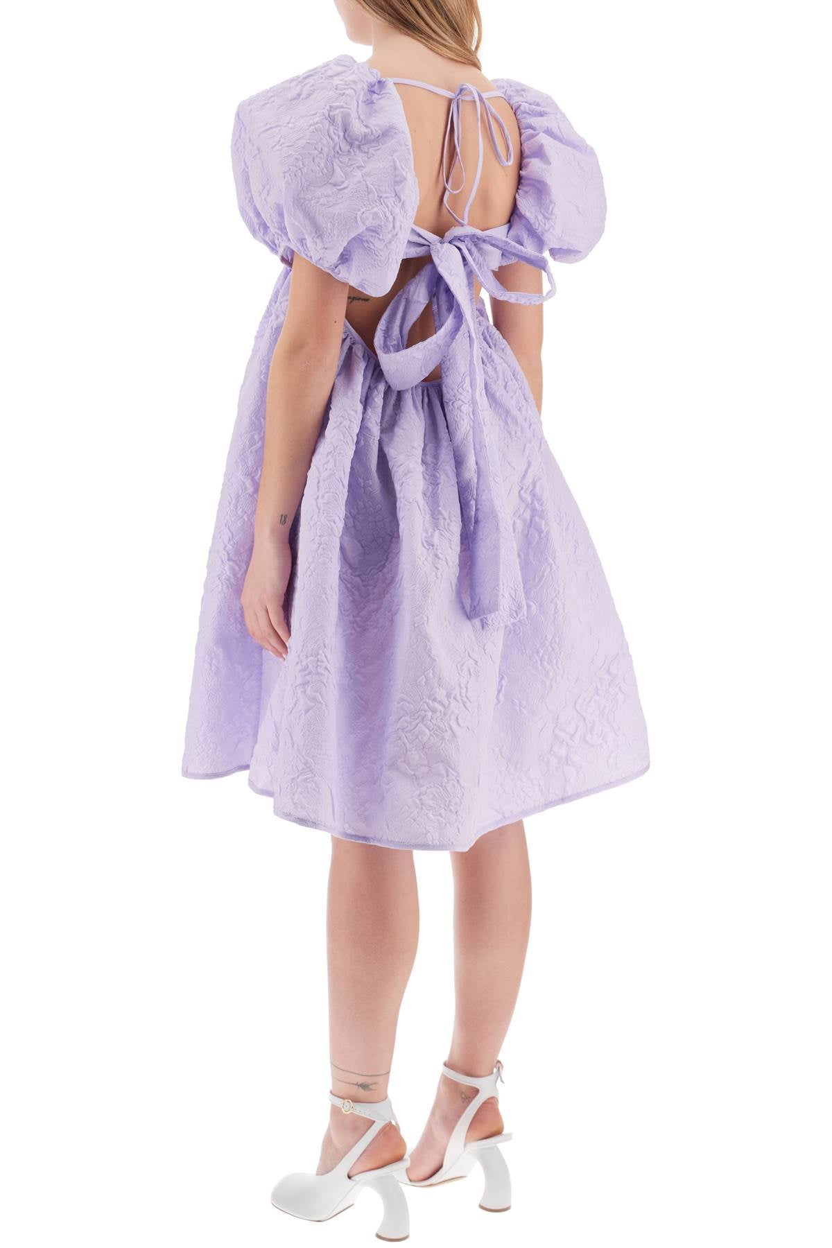 Cecilie Bahnsen Susanna Short Dress - Elegant Floral Mini Dress for Women | Perfect for Weddings, Parties & Summer Outfits