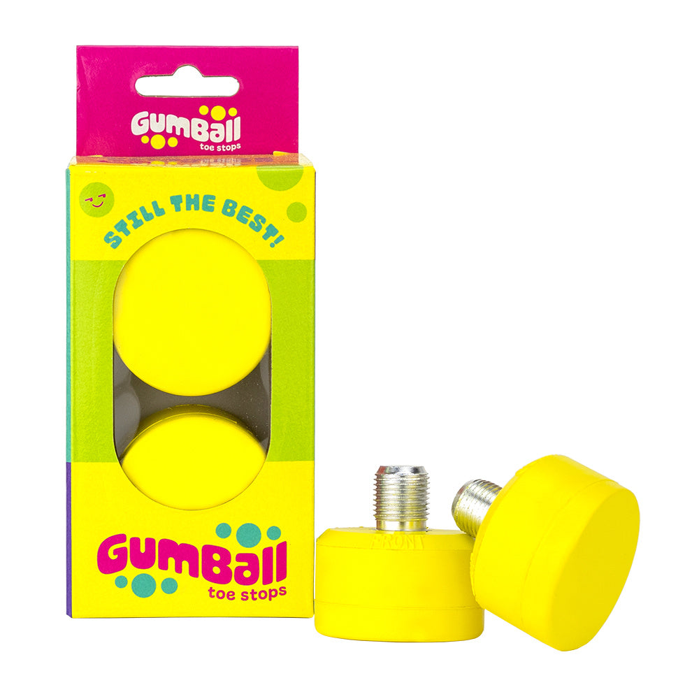 Antik Gumball Roller Skate Toe Stops (Pair) - Premium Roller Skating Accessories for Derby, Artistic & Outdoor Skating