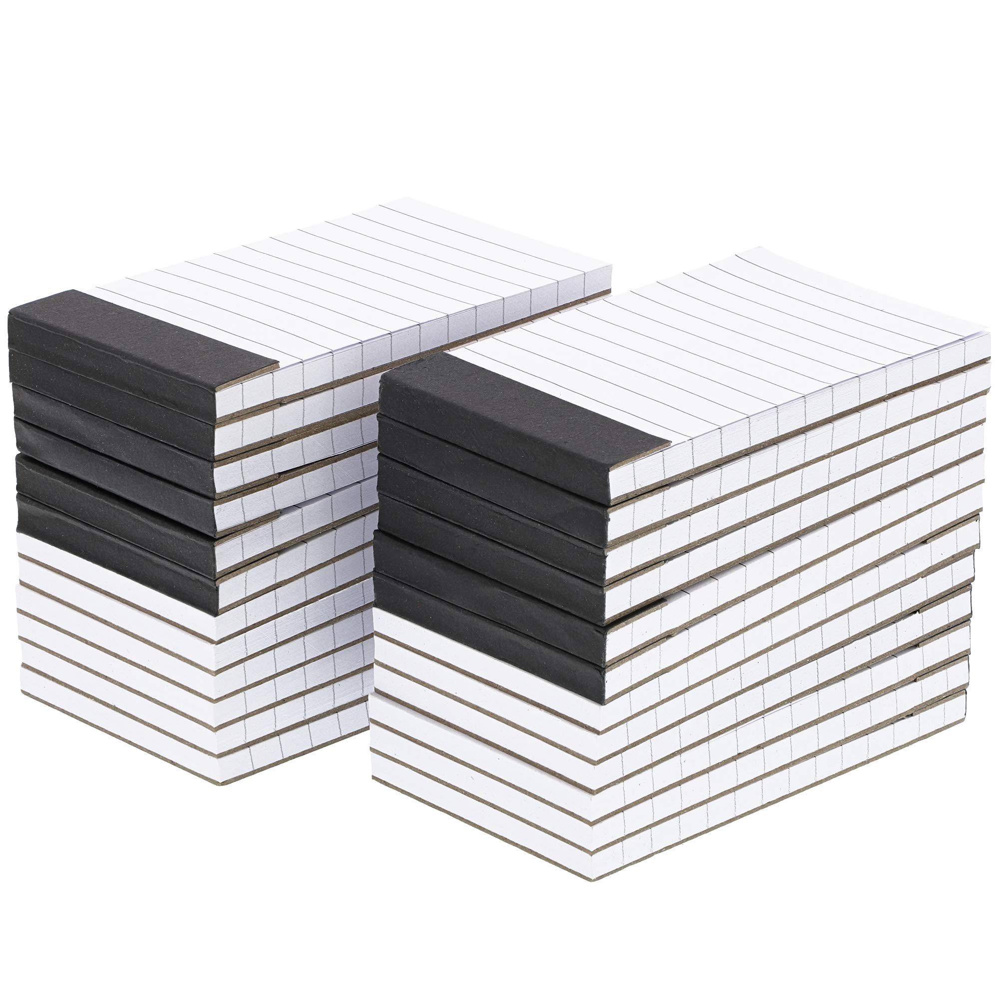 Paper Junkie Mini To Do Notepads with Lined Paper - 2.4 x 4.2 Inches, 24-Pack - Perfect for Office, School, Grocery Lists & Daily Reminders