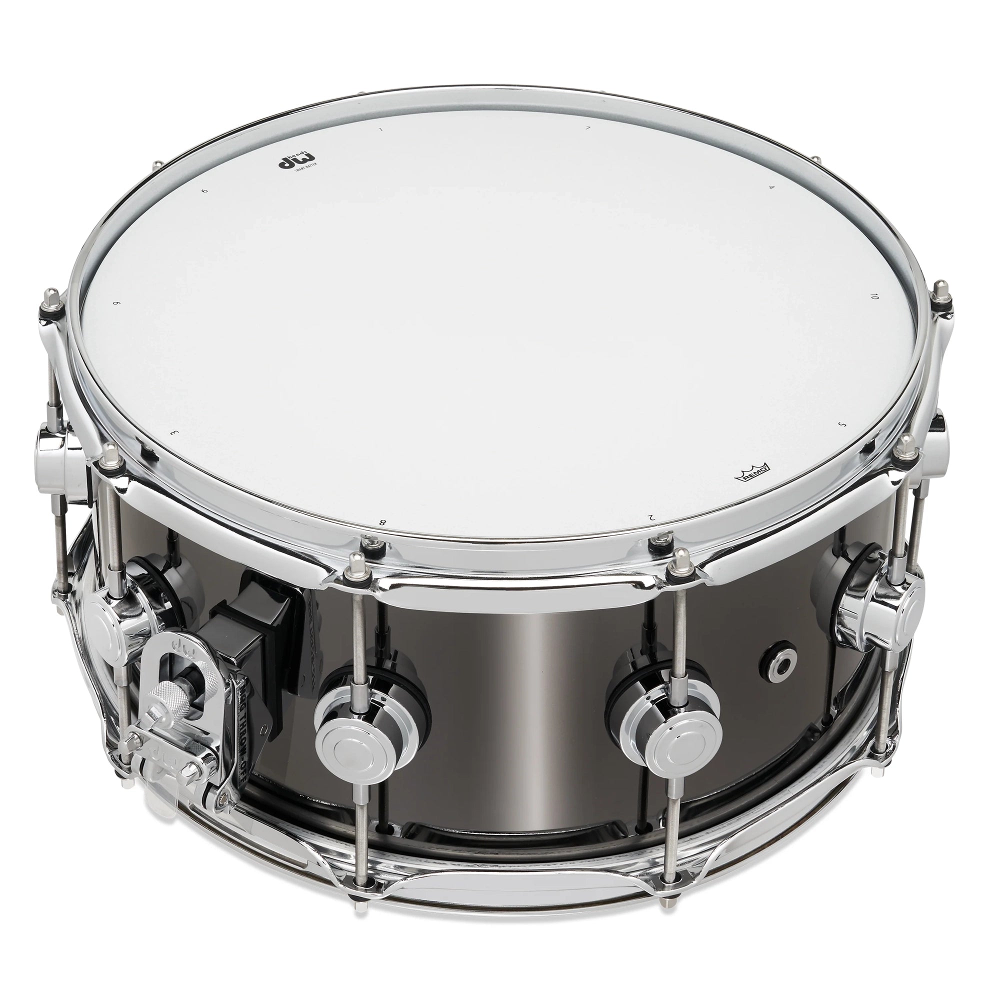 DW Collector's Series 6.5 X 14 Brass Snare Drum - Professional Grade Brass Shell Drum for Recording & Live Performance - Perfect for Jazz, Rock & Studio Sessions
