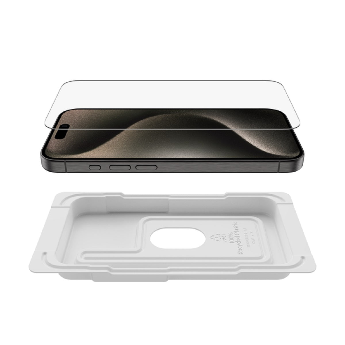 Belkin iPhone Tempered Glass Screen Protector (2-Pack) - Anti-Scratch, Bubble-Free, HD Clear for Maximum Protection - Perfect for Everyday Use, Travel, and Work