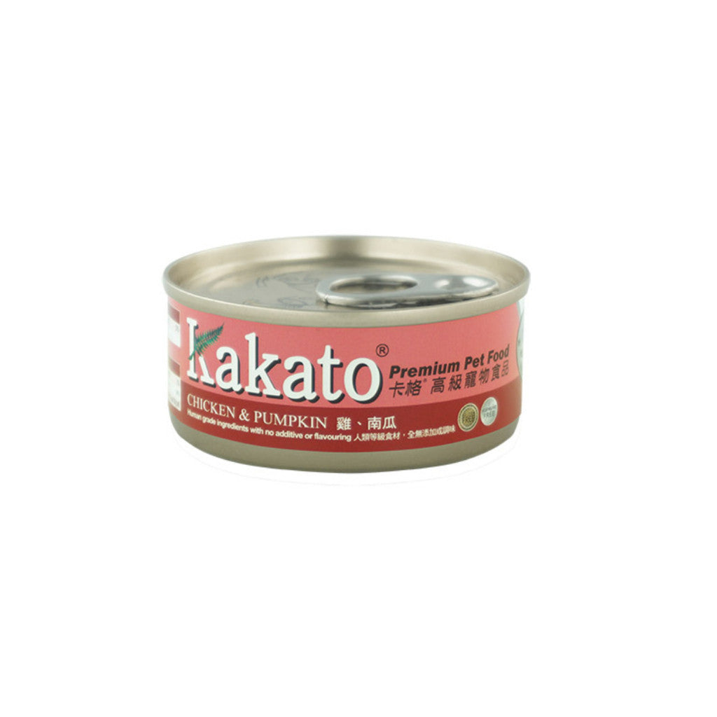 Premium Kakato 100% Human-Grade Wet Dog & Cat Food - 70g Can (Mix & Match Flavors) - Perfect for Picky Eaters & Senior Pets