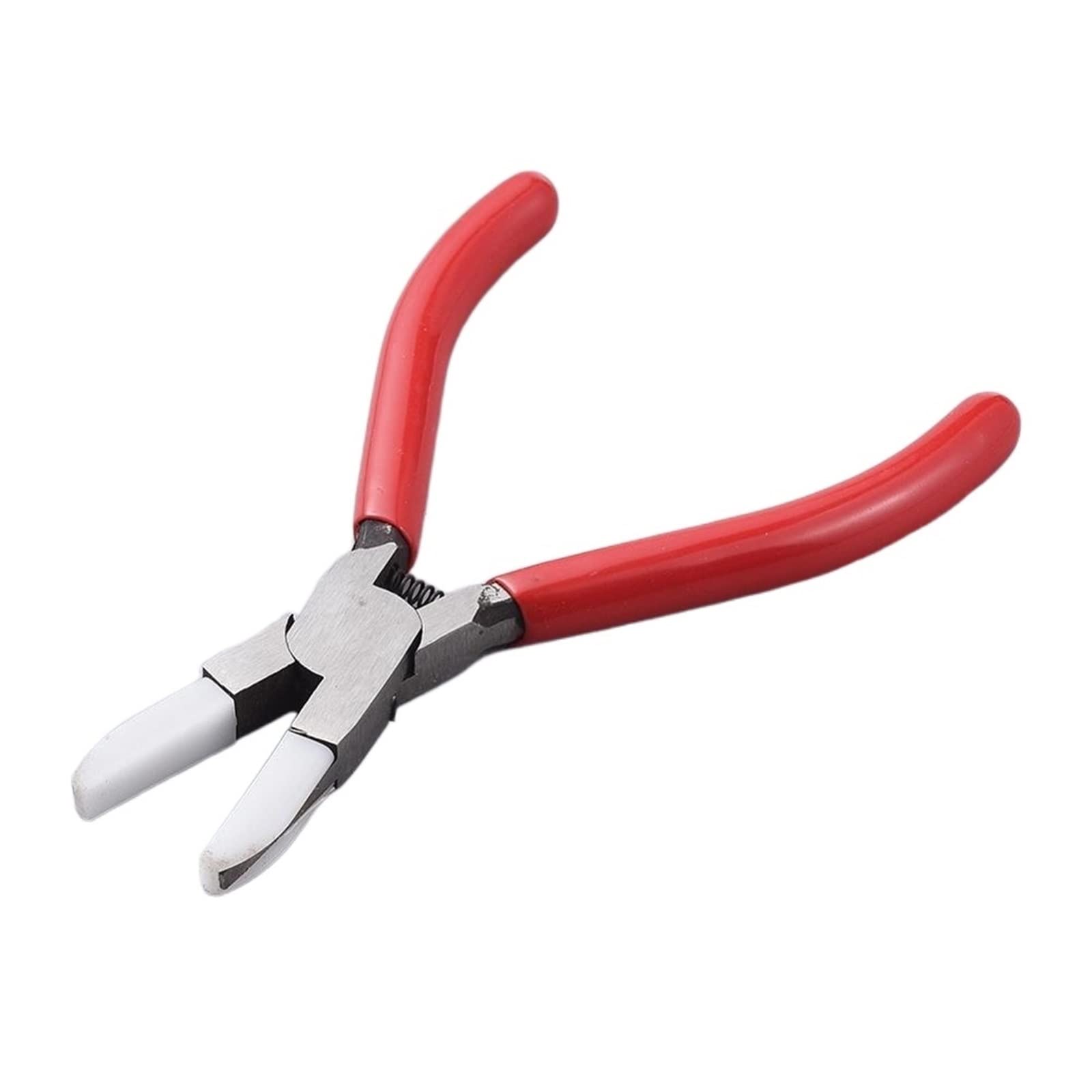 **GULRUH Jewelry Pliers Set - Carbon Steel Flat Nose Pliers for DIY Jewelry Making, Beading, Wire Wrapping & Crafting - Professional Jewelry Tools with Comfort Grip (Red)**    *(Perfect for Jewelry Repair, DIY Crafts, Beadwork, and Wire Art Projects)*