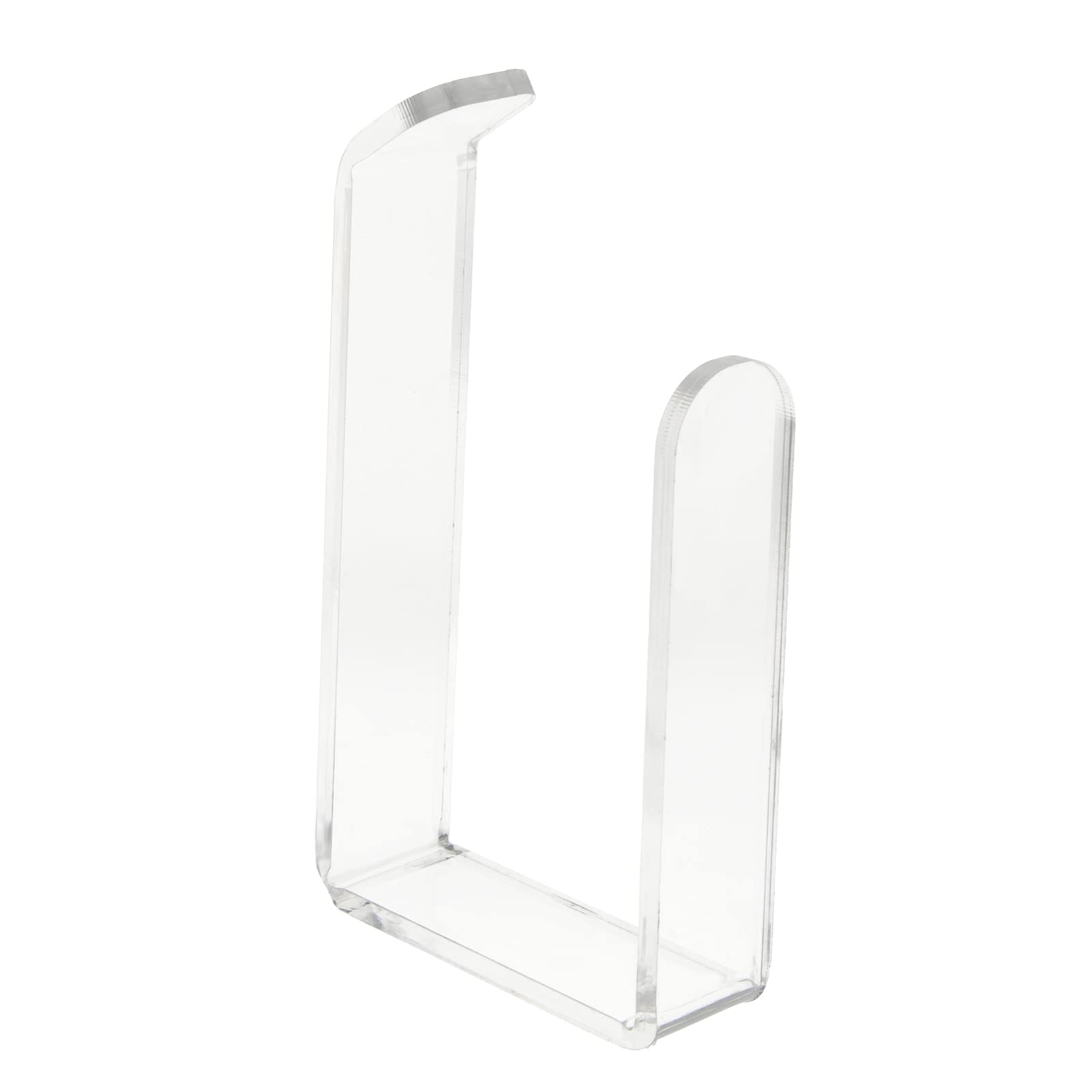 Garosa Acrylic Wall Mounted Toilet Paper & Hand Towel Holder - No Drill Bathroom & Kitchen Tissue Roll Organizer - Easy Installation Clear Napkin Dispenser for Modern Homes & Apartments
