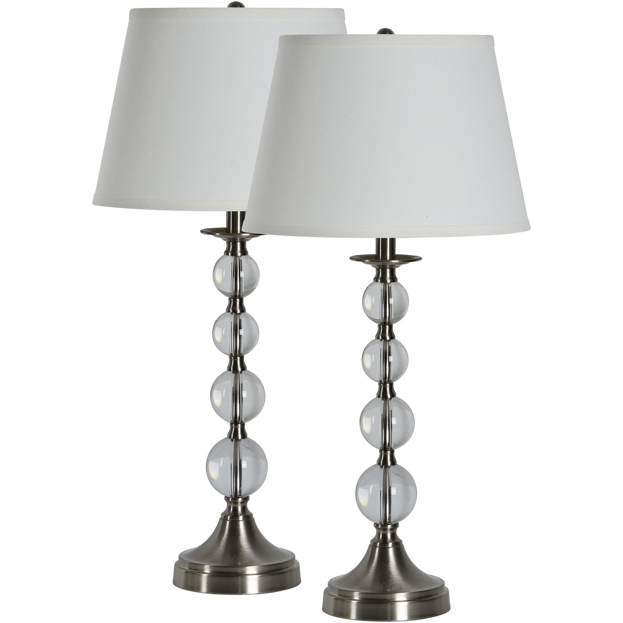 Venezia Lamp Set - Elegant Table Lamp for Living Room, Bedroom & Office Decor | Modern Lighting for Home & Workspace