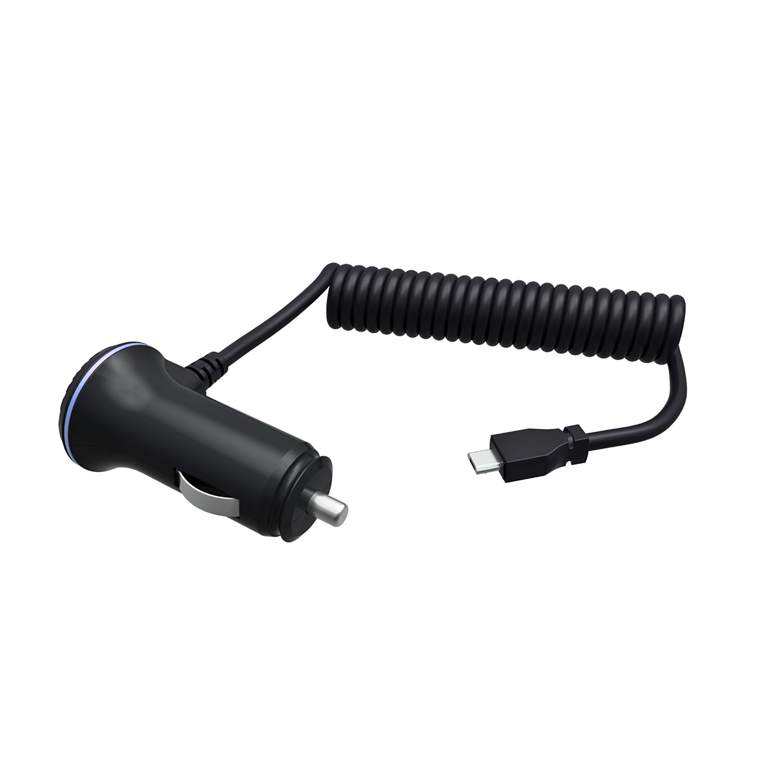 Kensington PowerBolt 3.4A Fast Car Charger with Micro-USB Cable - Compatible with Samsung Galaxy S5/S4 - Black (Retail Packaging) | Perfect for Road Trips & On-the-Go Charging