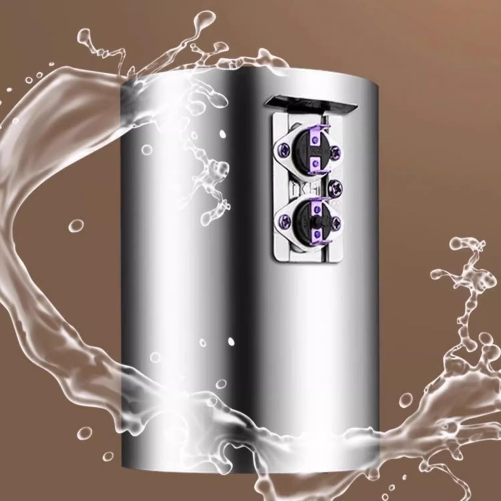 Mini Desktop Hot & Cold Water Dispenser with Mineral Spring Bucket - Instant Home & Dormitory Use for Office, Bedroom, Kitchen | Compact Electric Water Heater & Cooler
