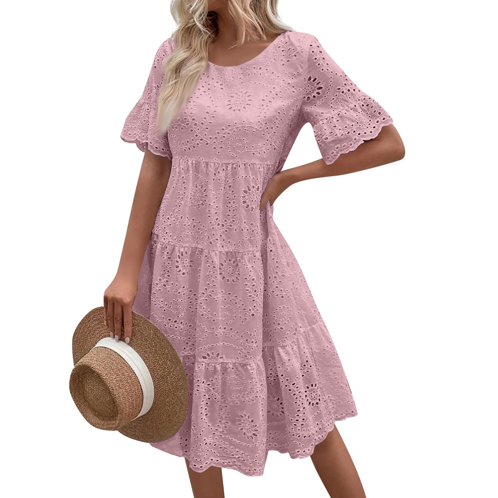 Sexy Print Corset Dresses for Women - Knee-Length Summer Casual Dress with Floral Pattern | Perfect for Beach Vacation, Date Night & Party Outfits