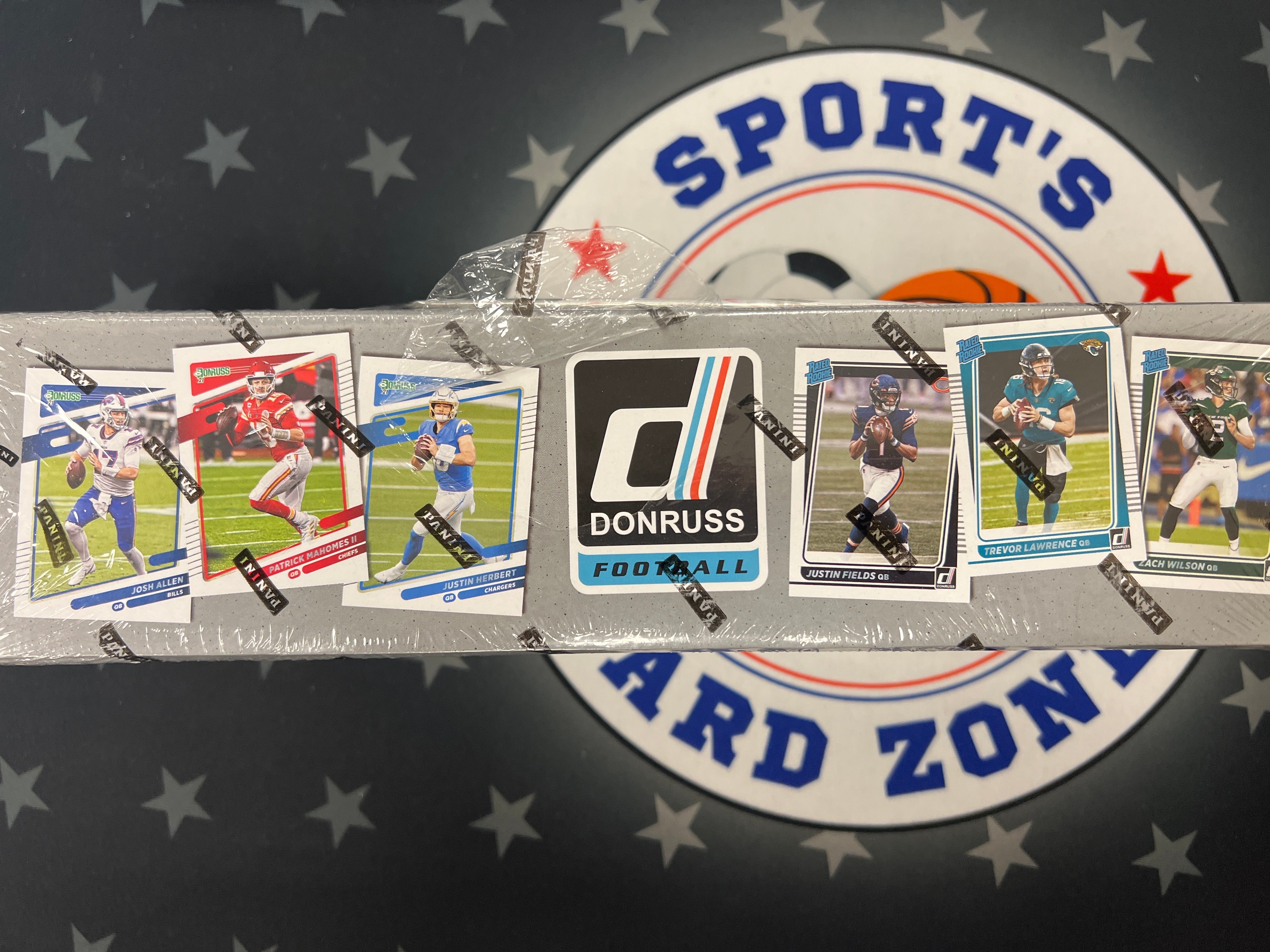 2021 Panini Donruss Football Factory Set - Complete Ripped Trading Card Collection for NFL Fans & Collectors - Perfect for Display, Trading, and Investment