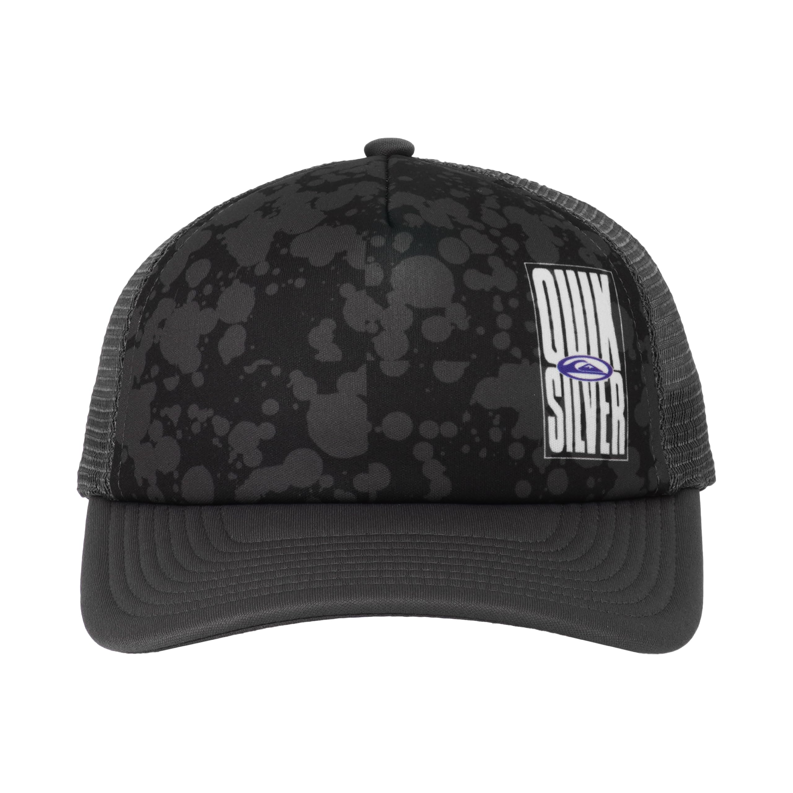 Quiksilver Boys' Emu Coop Snapback Trucker Hat - Adjustable Baseball Cap for Kids & Teens - Perfect for Outdoor Sports, Beach & Casual Wear