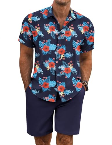 Navy - Floral