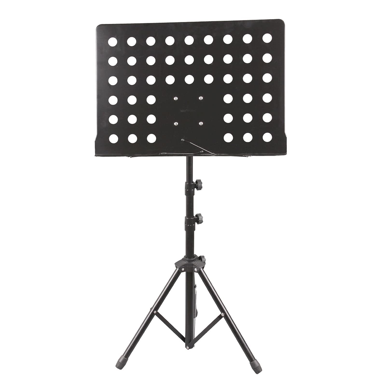 Portable Black Table Top Music Stand for Violin - Adjustable Angle Sheet Holder for Musicians & Students - Perfect for Practice, Performances & Rehearsals