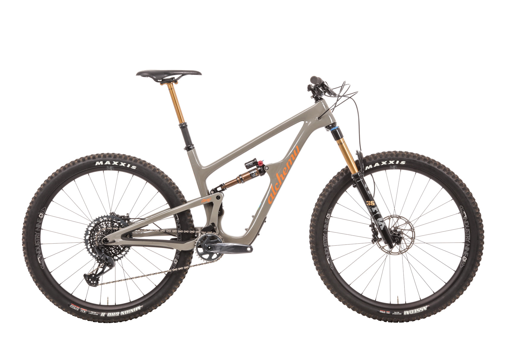 2022 Alchemy Arktos 135 GX Full Suspension Mountain Bike - Large Frame Size for Trail Riding & Enduro Adventures