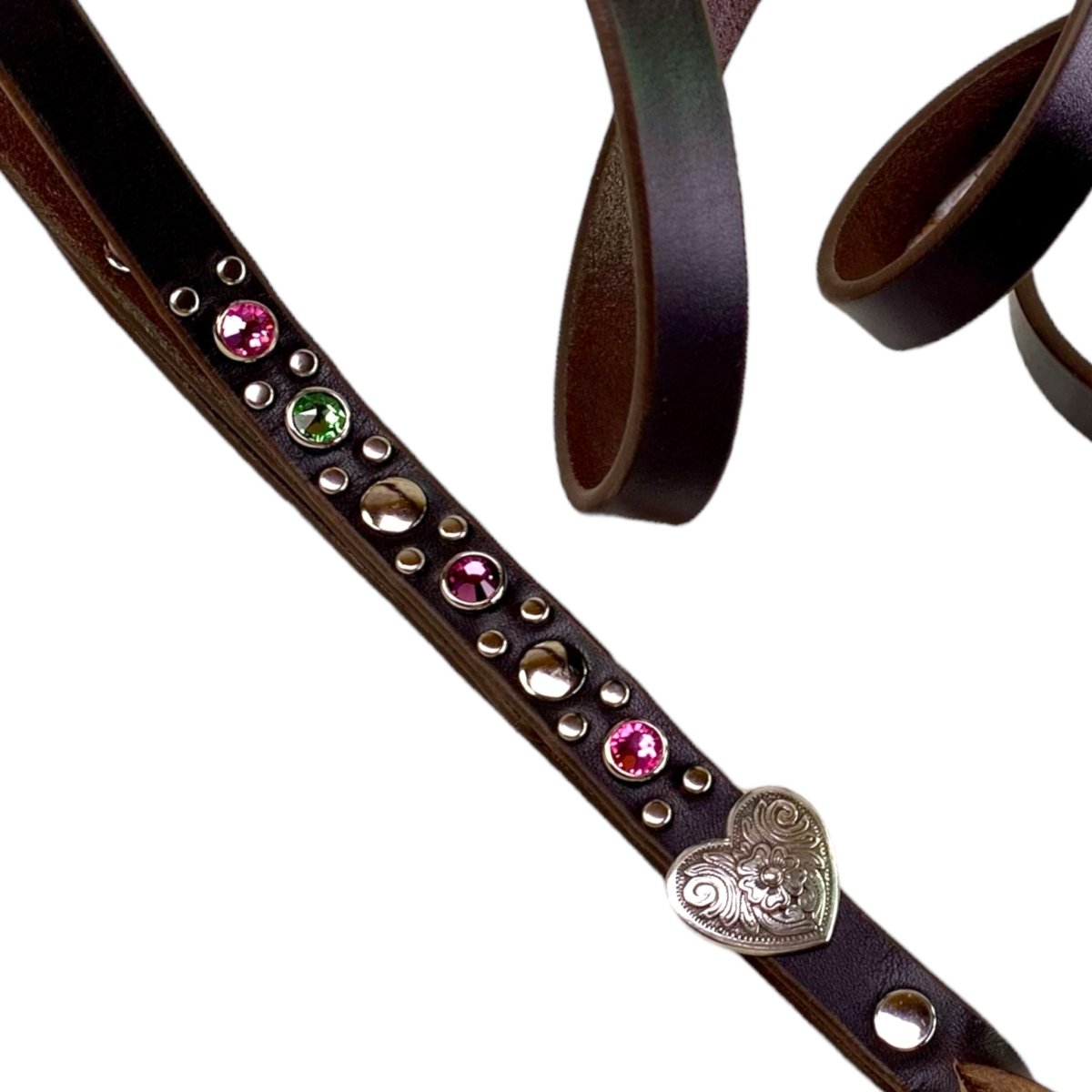 Premium Milan Martingale Leather Dog Collar - Adjustable & Durable Training Collar for Medium to Large Dogs | Perfect for Walking, Training & Outdoor Adventures