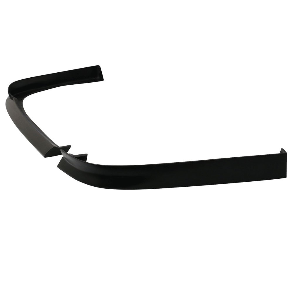 IKON MOTORSPORTS TR Style Front Bumper Lip & Rear Air Dam Diffuser for 2001-2003 Honda Civic - Unpainted Black PP/PU Chin Spoiler - Perfect for Car Styling & Performance Upgrade