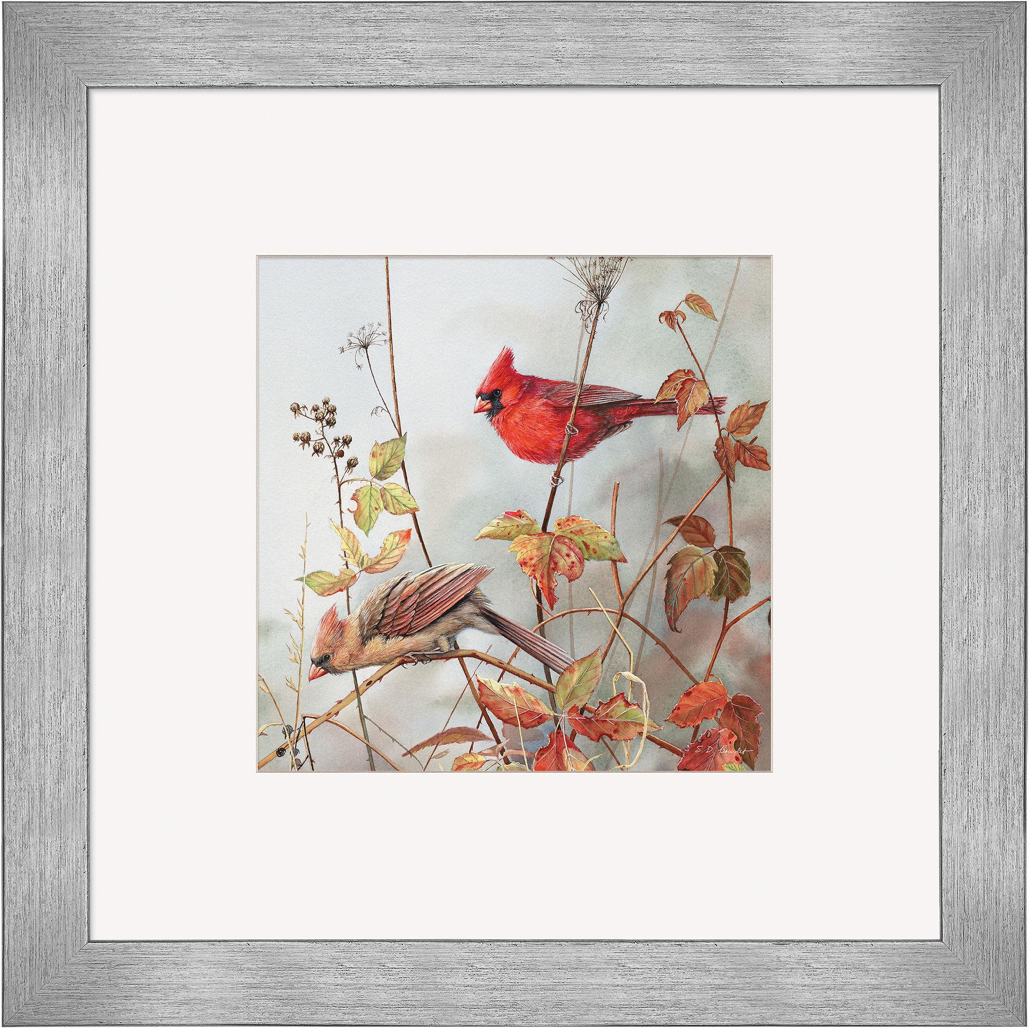 Fall Brilliance - Cardinals - Perfect for Autumn Home Decor, Thanksgiving Table Centerpieces & Seasonal Gifts