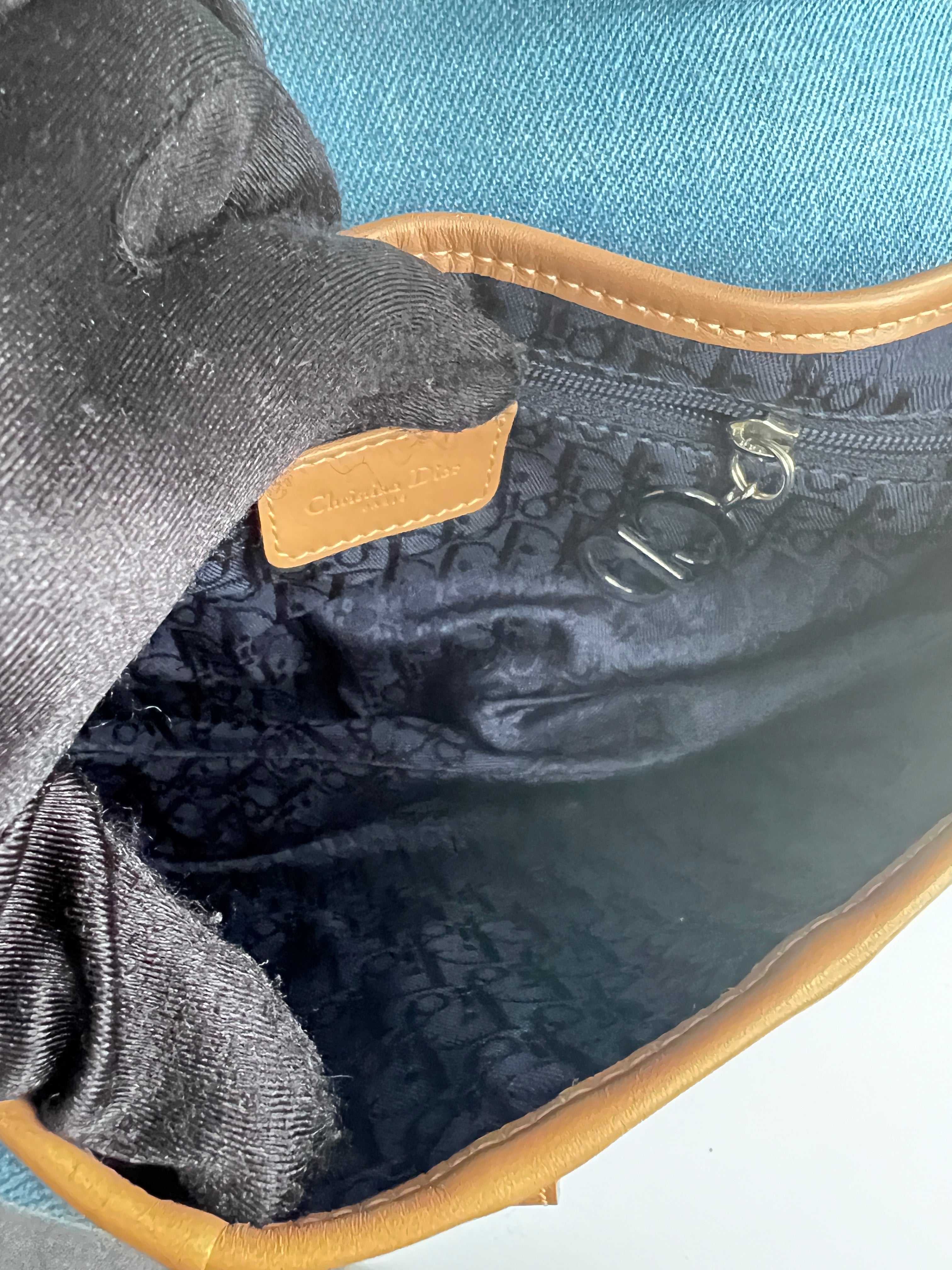 Dior Denim Saddle Bag - Luxury Designer Handbag for Women | Fashion Shoulder Bag & Crossbody Purse | Perfect for Parties, Dating & Everyday Use