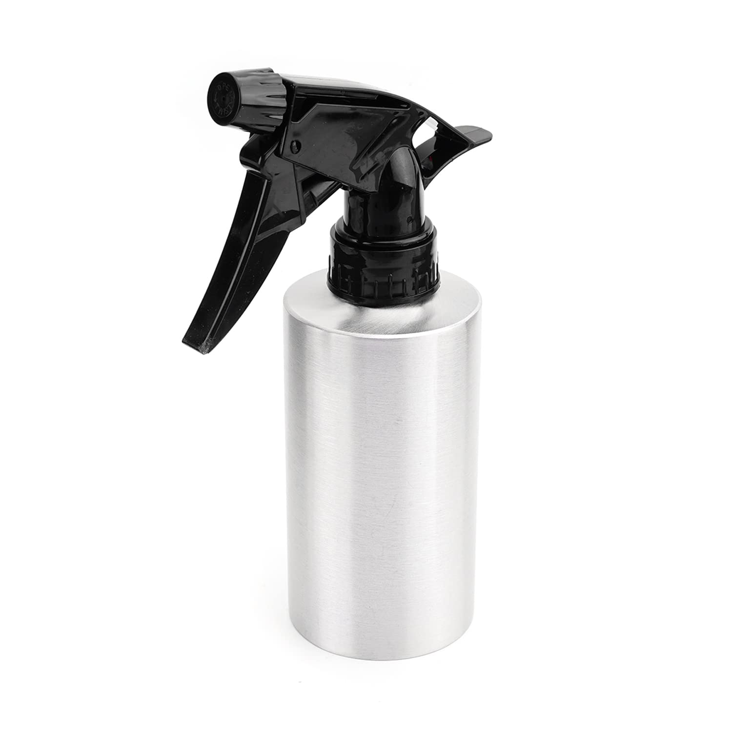 MroMax 8.4oz (250ml) Stainless Steel Fine Mist Spray Bottle - Refillable Empty Container for Kitchen, Bathroom, Plants & Hair Care - Durable 304 Silver Sprayer for Cleaning, Watering & Styling
