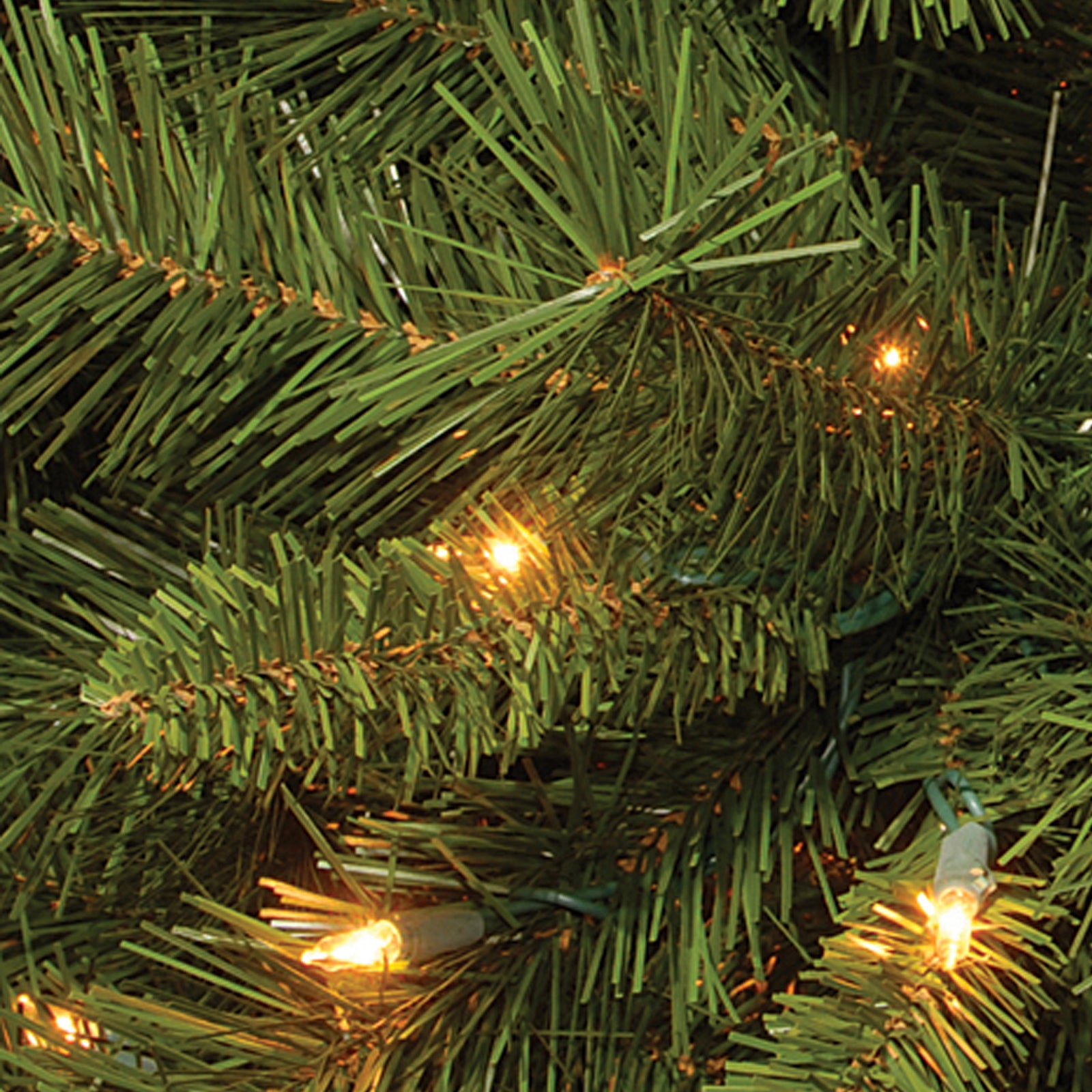 4.5 ft Pre-Lit Artificial Christmas Tree - Winchester Pine with Clear LED Lights for Holiday Home Decor