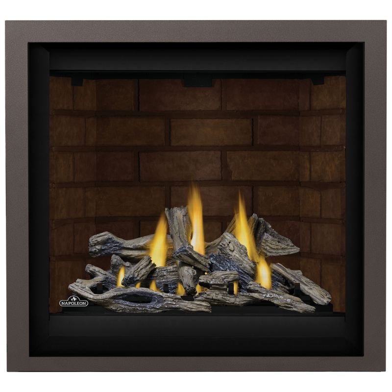 Napoleon Altitude X 36 Inch Direct Vent Gas Fireplace - AX36 Model | Indoor Home Heating Solution for Living Rooms & Bedrooms