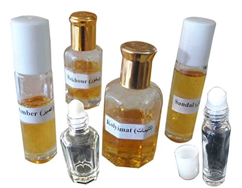 8ml Arabian Natural Alcohol-Free Attar Perfume Oil Roll-On - Alf Zahra (1000 Flowers) - Long-Lasting Oriental Scent for Women & Men - Perfect for Daily Wear, Special Occasions & Gift Giving