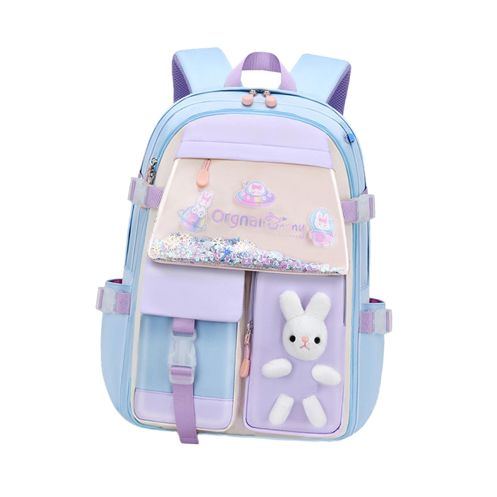 SECRET DESIRE Kids Backpack - Lightweight School Backpack for Boys & Girls, Durable Daypack with Adjustable Straps, Blue Rucksack for School, Travel & Outdoor Activities