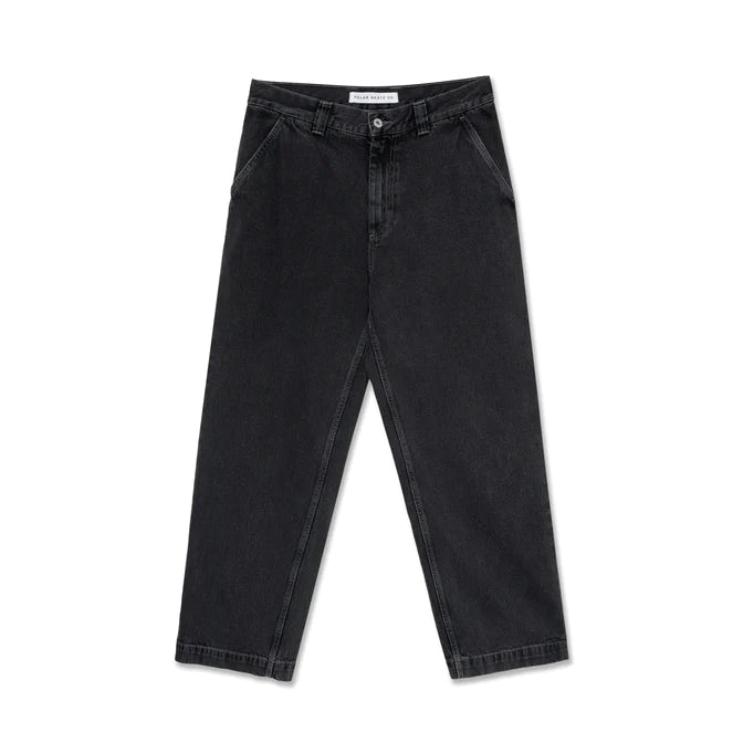 Polar Skate Co. 44 Skateboarding Pants for Men - Silver/Black Color - Comfortable & Durable Skateboard Pants for Street Skating & Urban Fashion