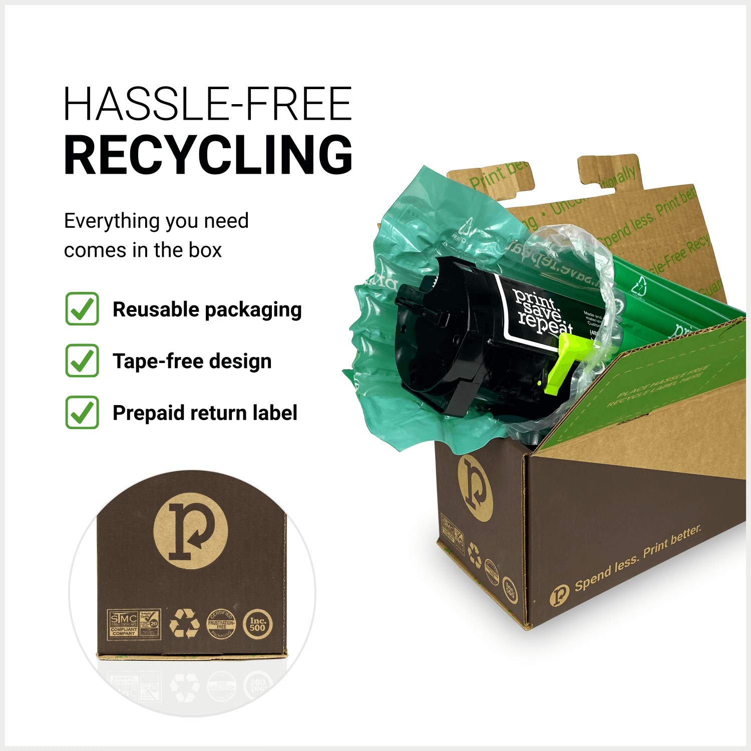 Dell G7TY4 Extra High Yield Remanufactured Toner Cartridge - Compatible with B5465 Laser Printer | 45,000 Page Yield | Print, Save, Repeat | Ideal for Office & Home Printing Needs