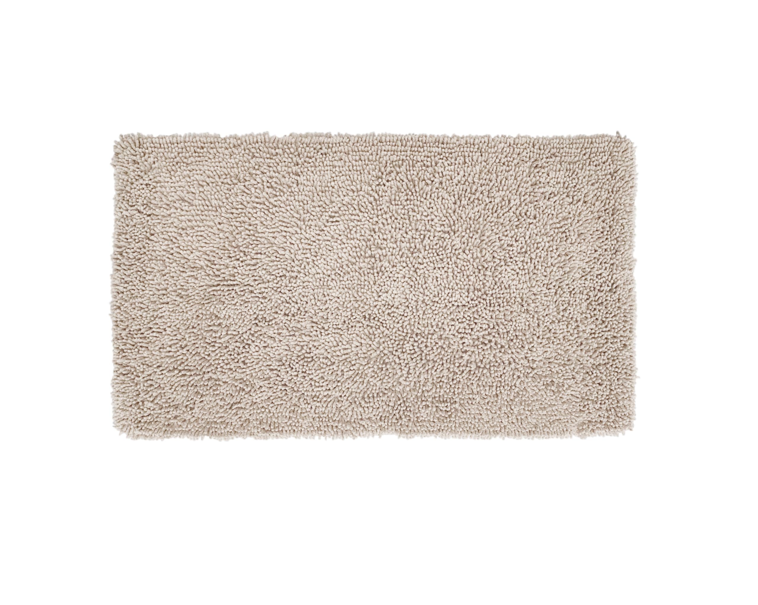 Home Weavers Fantasia 100% Cotton Bath Rug Set - Ultra Soft & Absorbent Non-Slip Bathroom Mat, Washable Kitchen Floor Mat (24