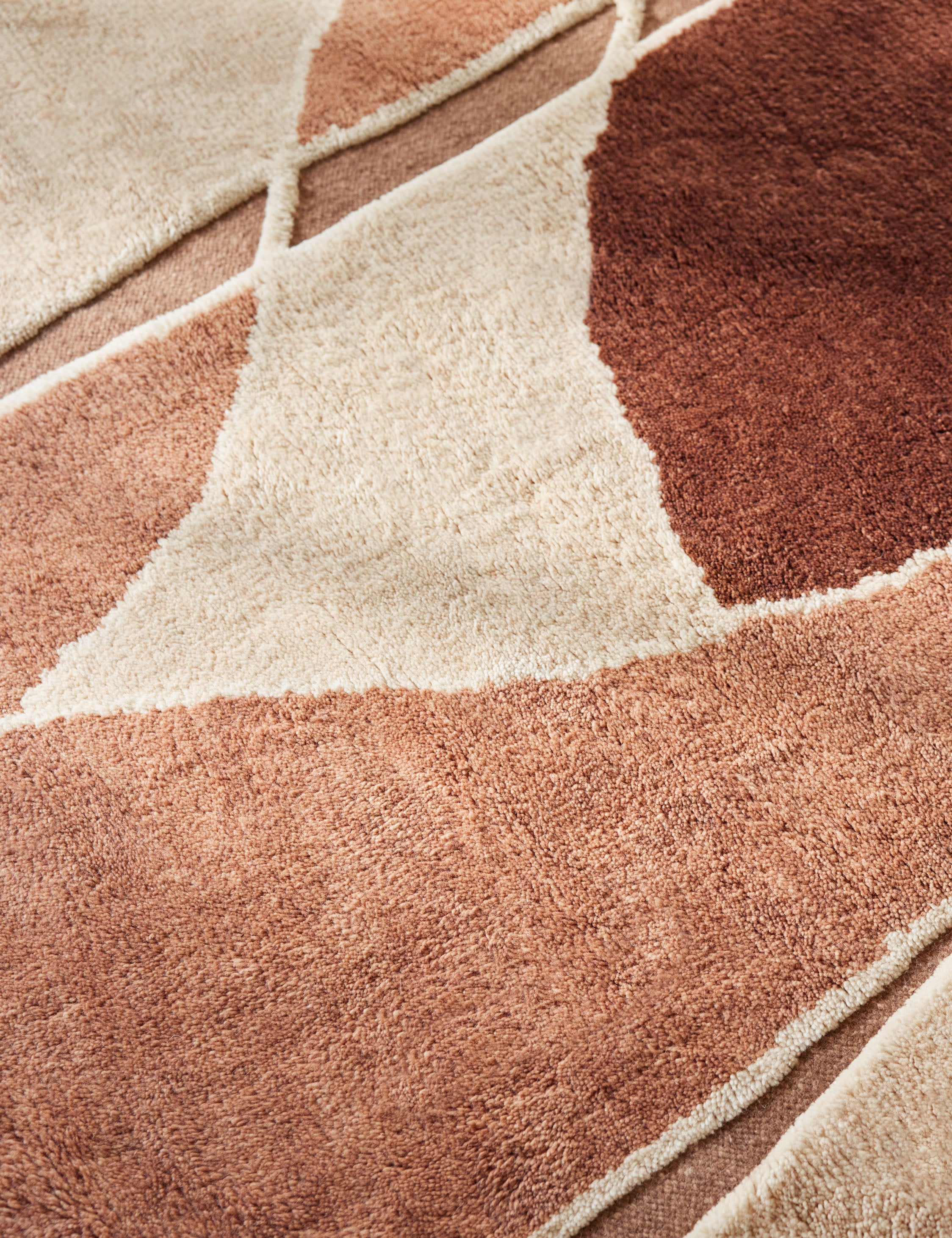 Amalfi Hand Knotted Wool Rug by Aimee Song - Luxury Bohemian Area Rug for Living Room, Bedroom & Home Decor