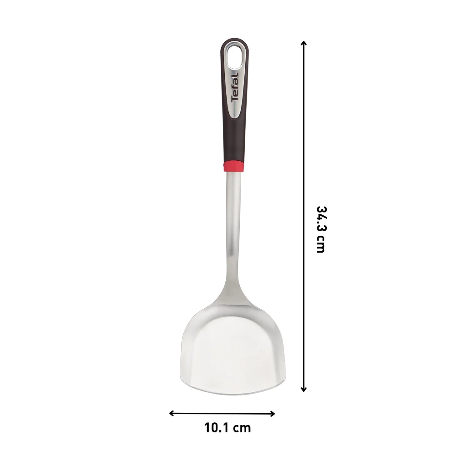 Tefal Ingenio Stainless Steel Wok Turner K1181314 - Professional Cooking Utensil for Stir-Fry, Flipping & Serving - Perfect for Asian Cuisine, Home Kitchen & Restaurant Use
