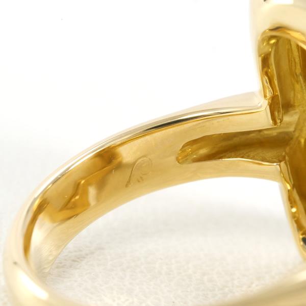 18K Yellow Gold Shell Diamond Ring for Women - Elegant Handmade Jewelry Gift for Anniversary, Engagement, Wedding & Special Occasions