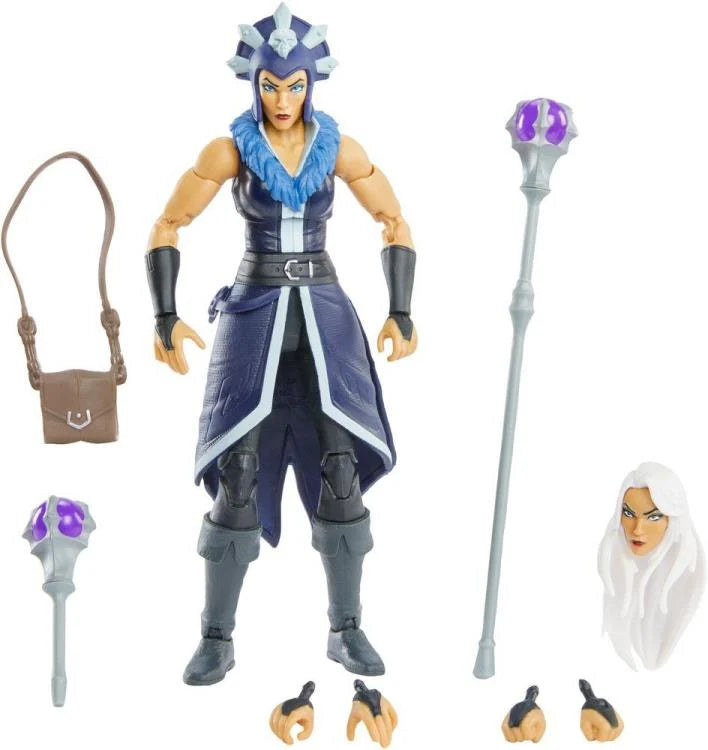 Masters of the Universe: Revelation Masterverse Evil Lyn Action Figure - Collectible Toy for Fans & Display | Perfect for Shelf Decor, Cosplay, and MOTU Collections