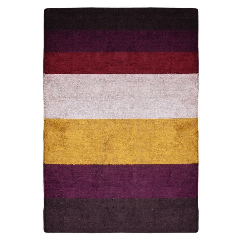 Hand-Knotted Detroit Area Rug - Premium Wool Living Room Carpet for Home Decor, Bedroom, and Office