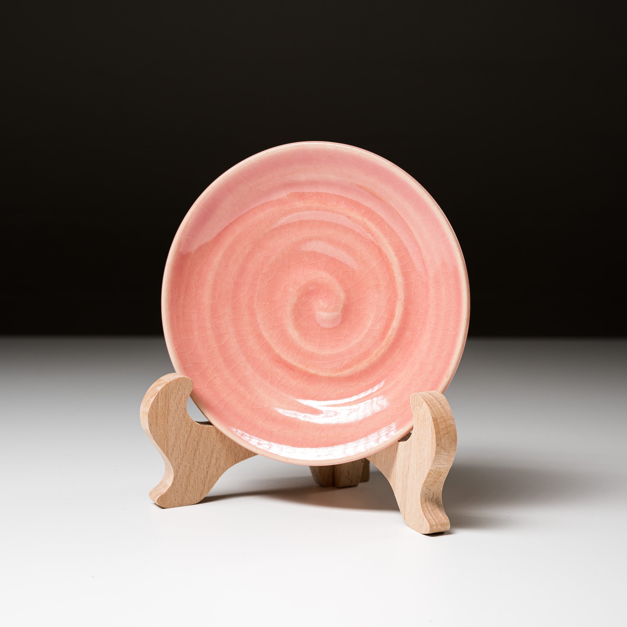 NINSHU 13 cm Single Plate - Omuro Cherry Blossom Design, Japanese Style Ceramic Dish for Sushi, Desserts & Appetizers | Perfect for Home Dining, Parties & Gifts