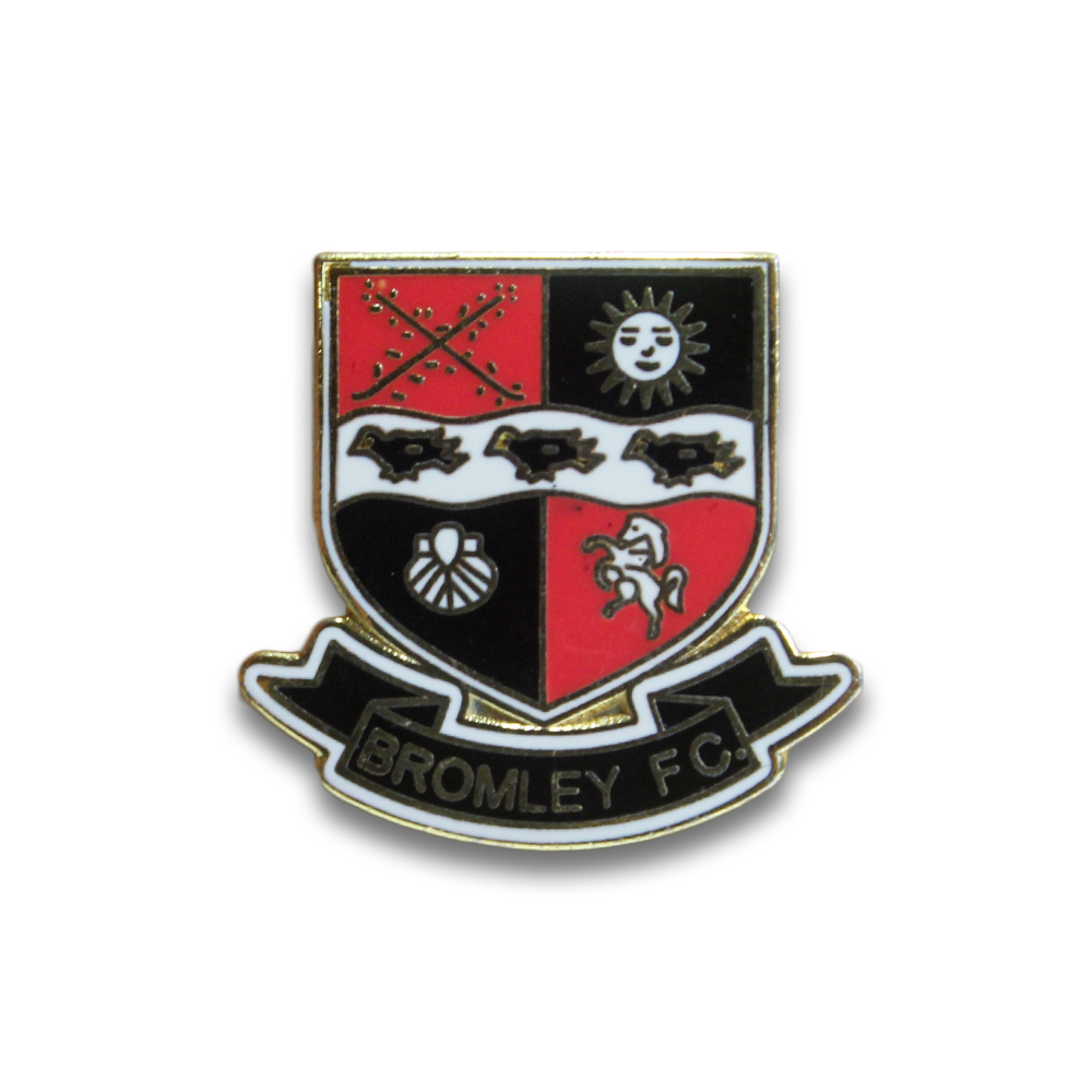 Bromley FC Pin Badge - Official Football Club Enamel Lapel Pin - Perfect for Fans, Collectors & Match Day Outfits