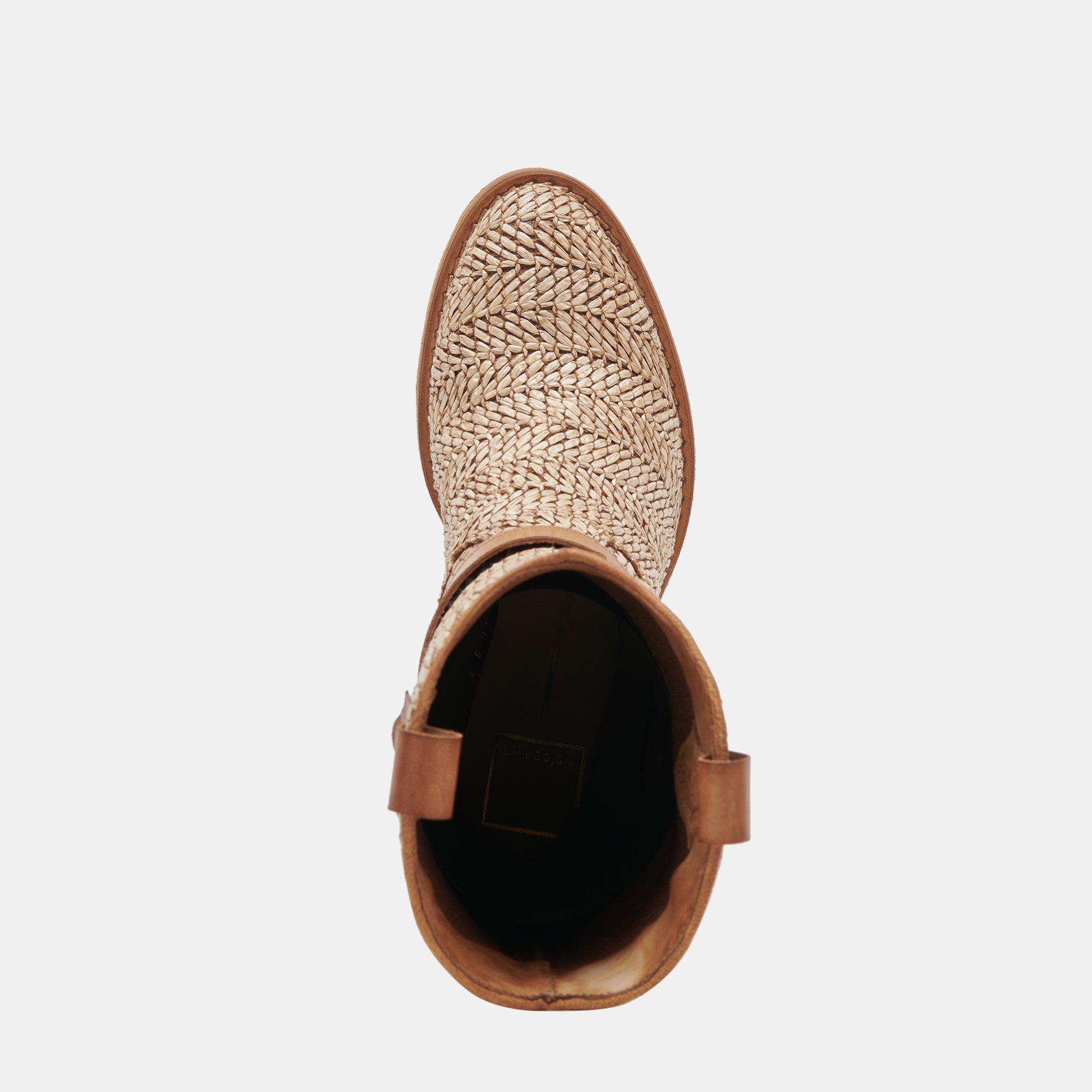 HOSS Brown Multi Raffia Boots - Stylish & Comfortable Women's Ankle Boots for Casual Outfits, Date Nights & Fall Fashion
