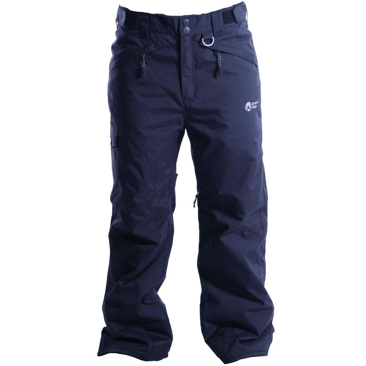 Winter's Edge Youth Mountain Range Insulated Snow Pants - Waterproof & Warm Snowboarding Ski Pants for Kids - Perfect for Skiing, Snowboarding & Winter Outdoor Activities