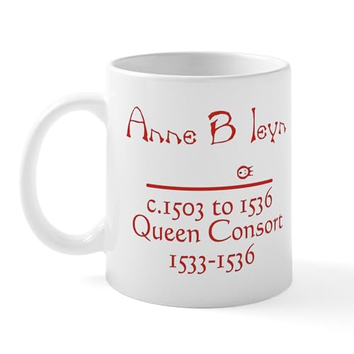 White - Anne Boleyn Red Mug