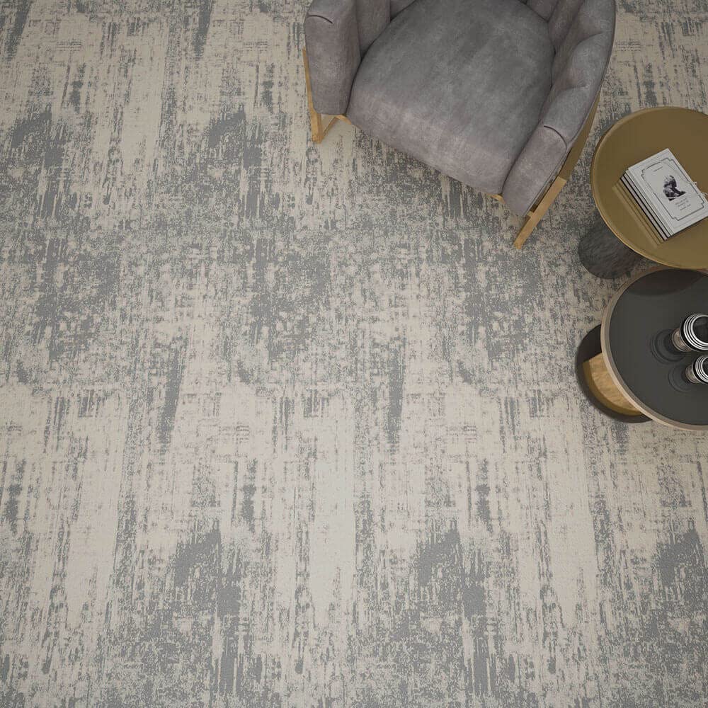 Fulgent Area Rug 4x8 - Soft Accent Carpet Runner for Living Room, Bedroom, Hallway - Non-Slip Floor Mat in Harmonized Design