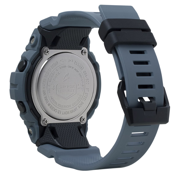G Shock Power Trainer Analog Digital Shock Resistant Blue Men's Watch GBA800UC 2A - Durable Sports Watch for Running, Gym & Outdoor Activities