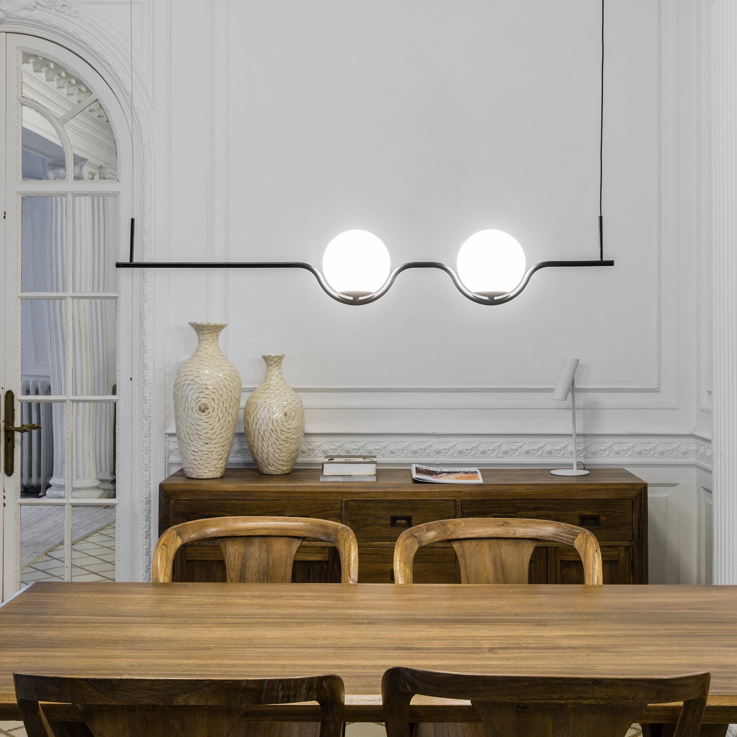 Levita Modern Pendant Lamp - Stylish Hanging Light Fixture for Kitchen Island, Dining Room & Bedroom Decor
